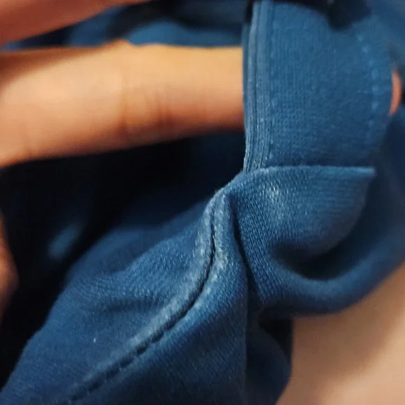 Vixen by Micheline Pitt Teal Goldern Era Dress. - Picture 14 of 15